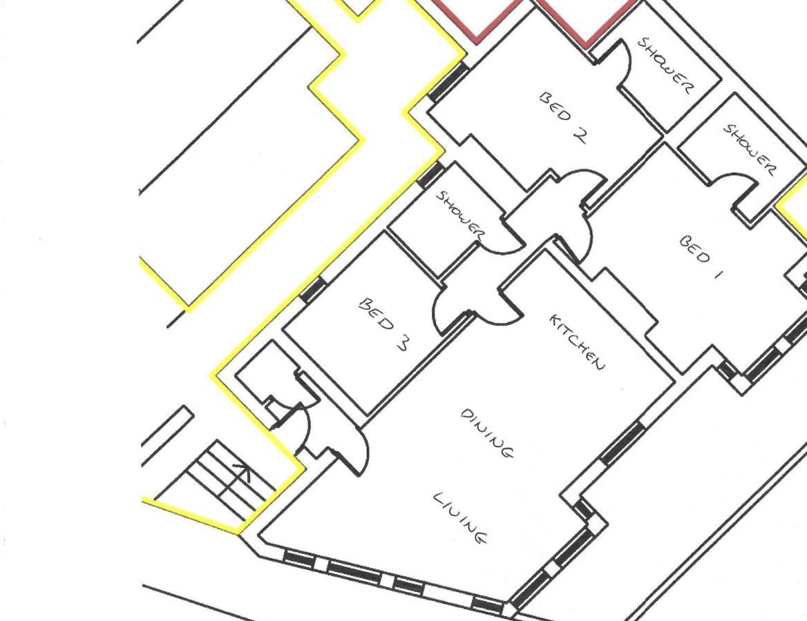 Apartment Three - Free Private Car Park - Sleeps 6 - 3 Shower Rooms - By Ocean City Retreats พลีมัธ ภายนอก รูปภาพ